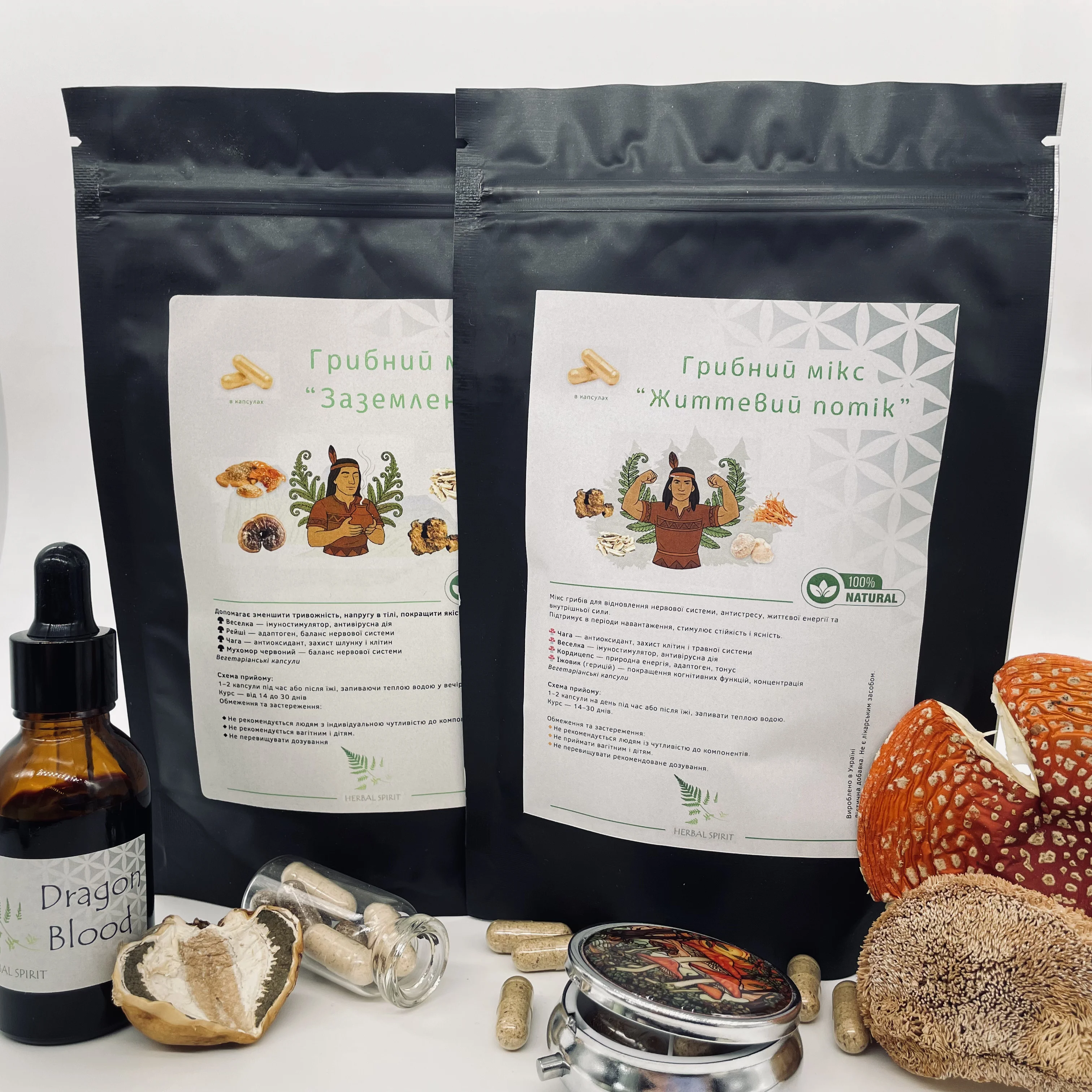  "Баланс: Полная система" — курс грибных миксов 1–2 мес 