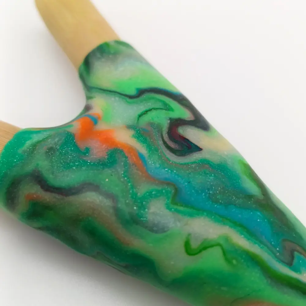  Трубка для Рапе Куріпі "Неоновий Дракон" 