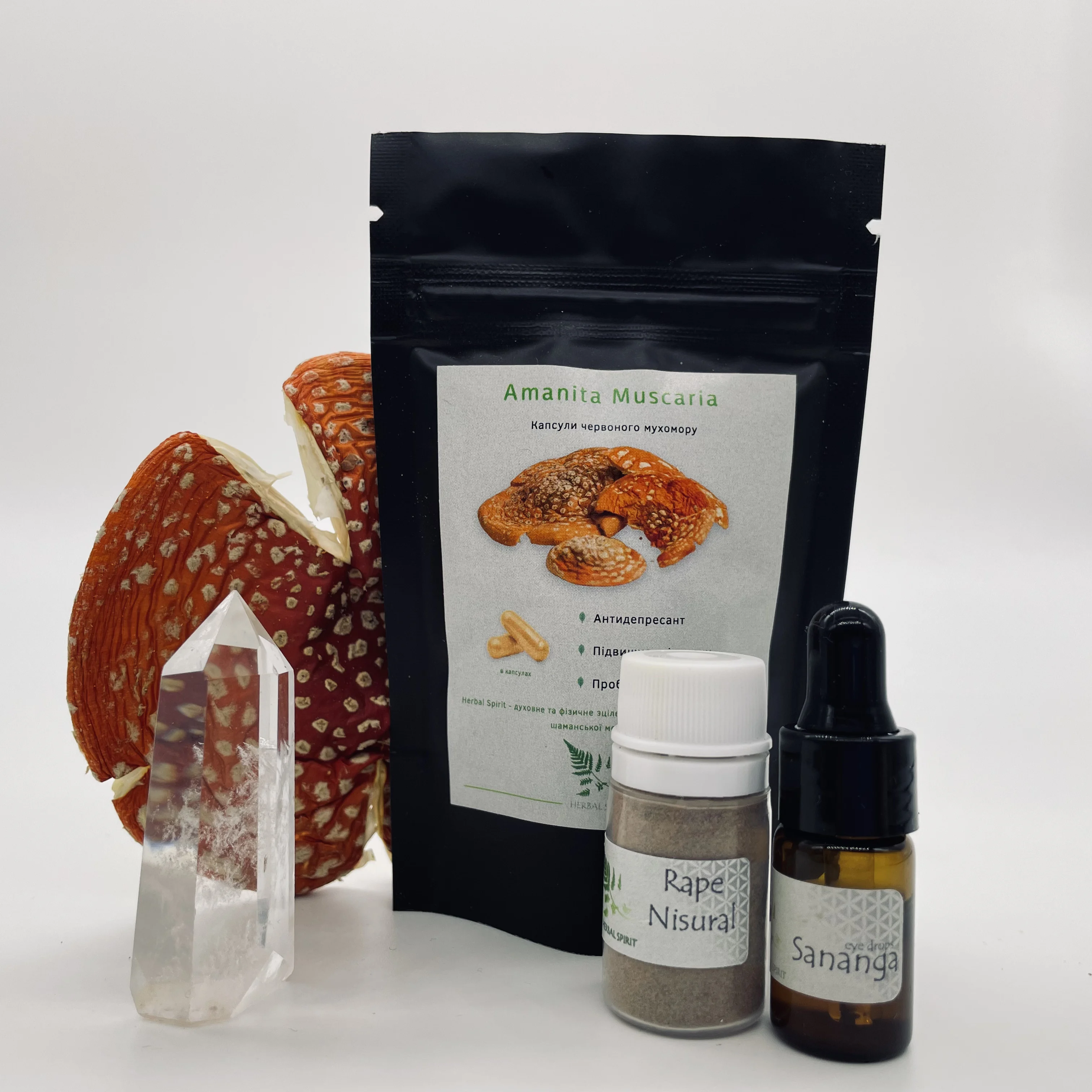 "Глубокая Настройка" — набор мухомор, сананга и рапе