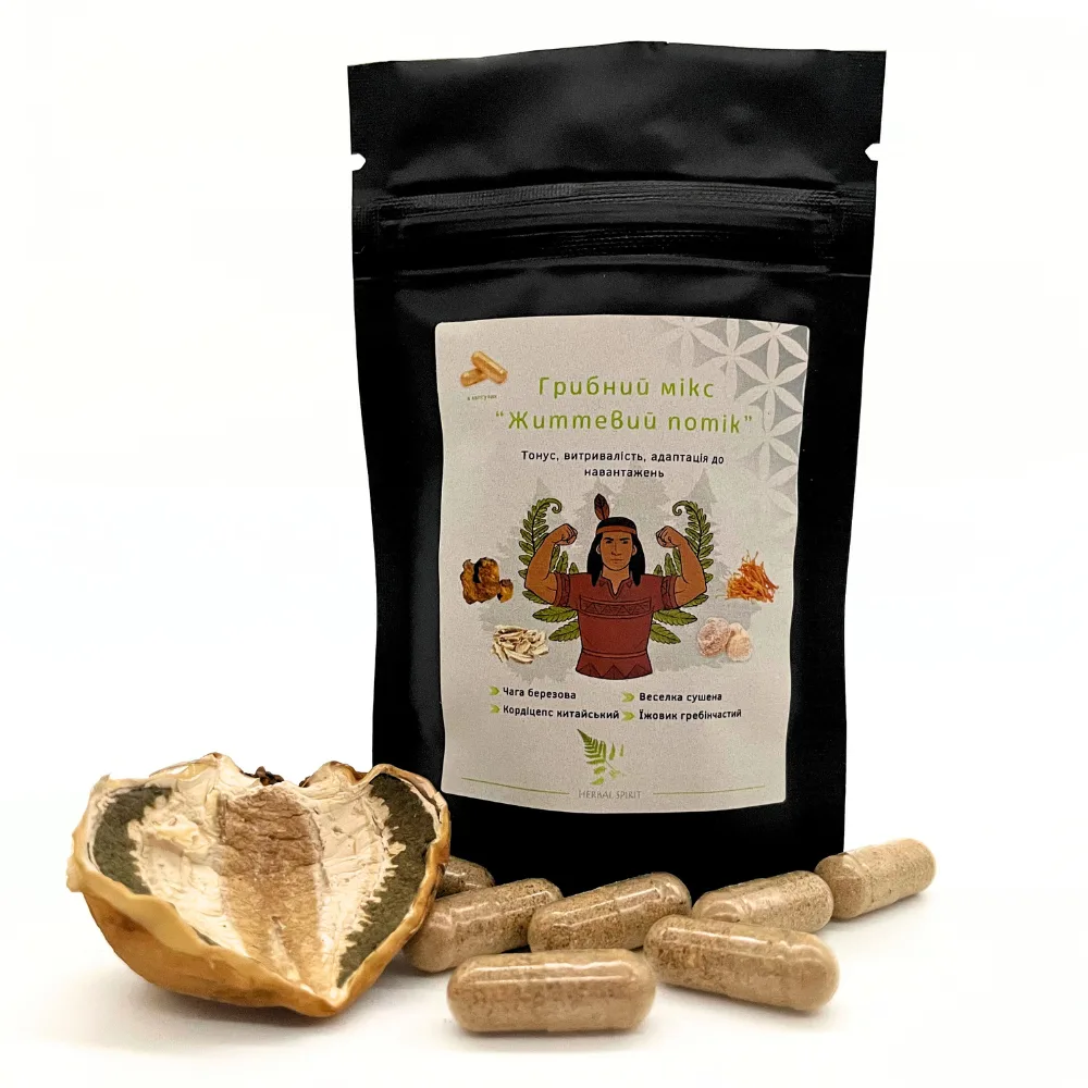 Грибной Микс "Жизненный Поток" 30 капсул