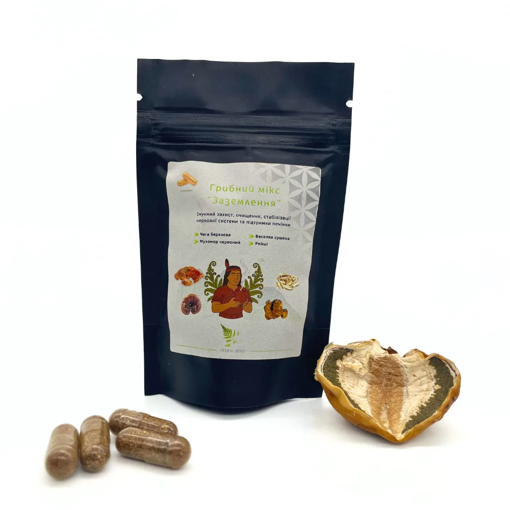 Грибной Микс "Заземление" 30 капсул