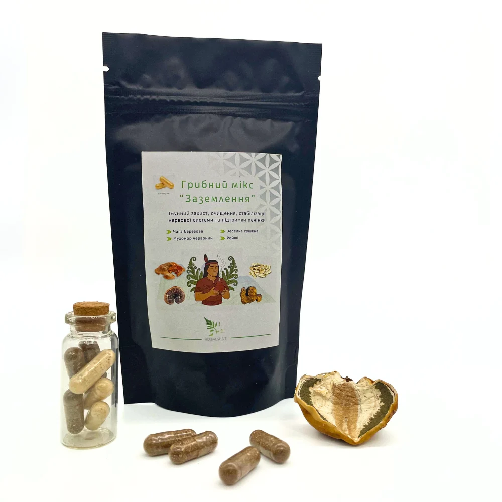 Грибной Микс "Заземление" 90 капсул