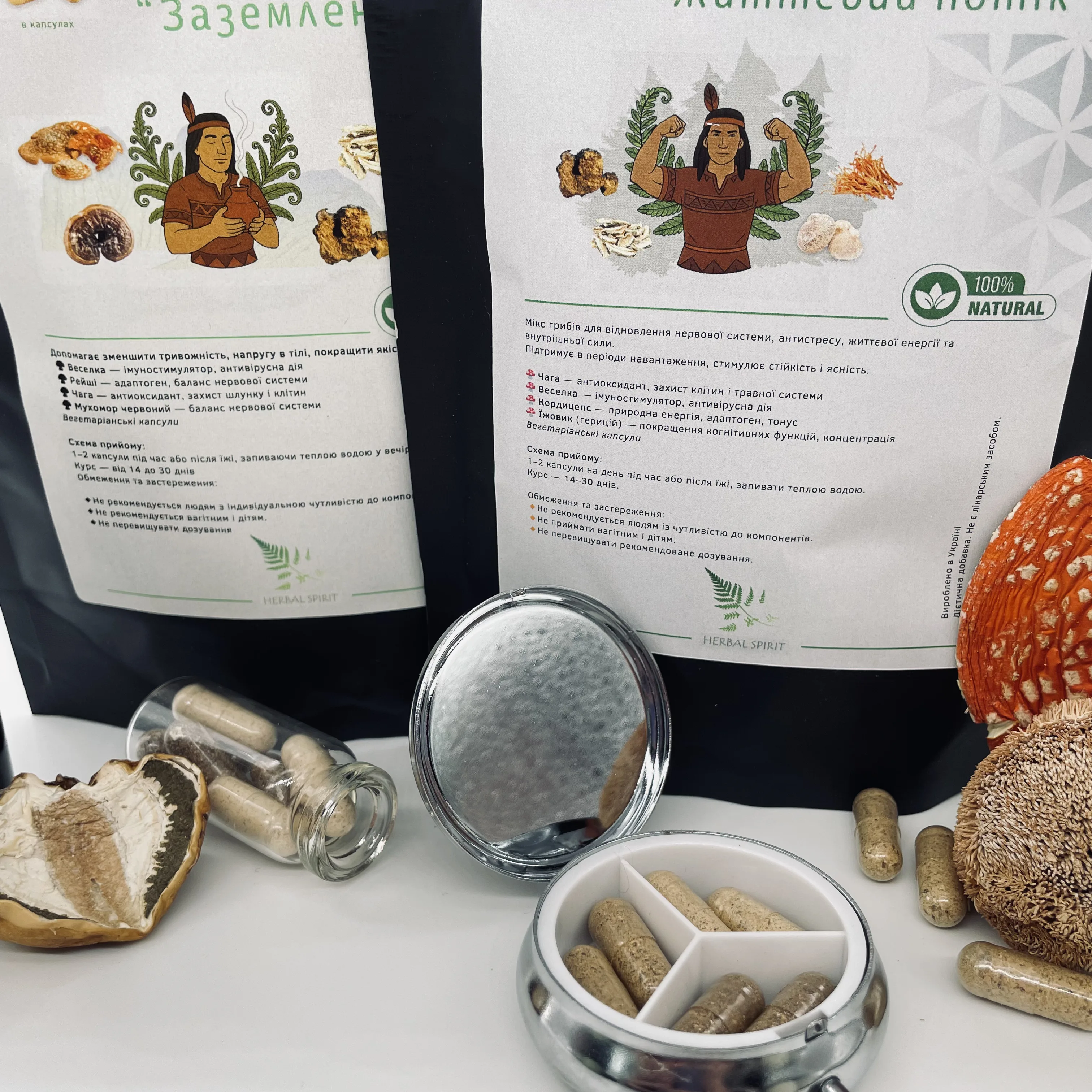  "Баланс: Полная система" — курс грибных миксов 1–2 мес 