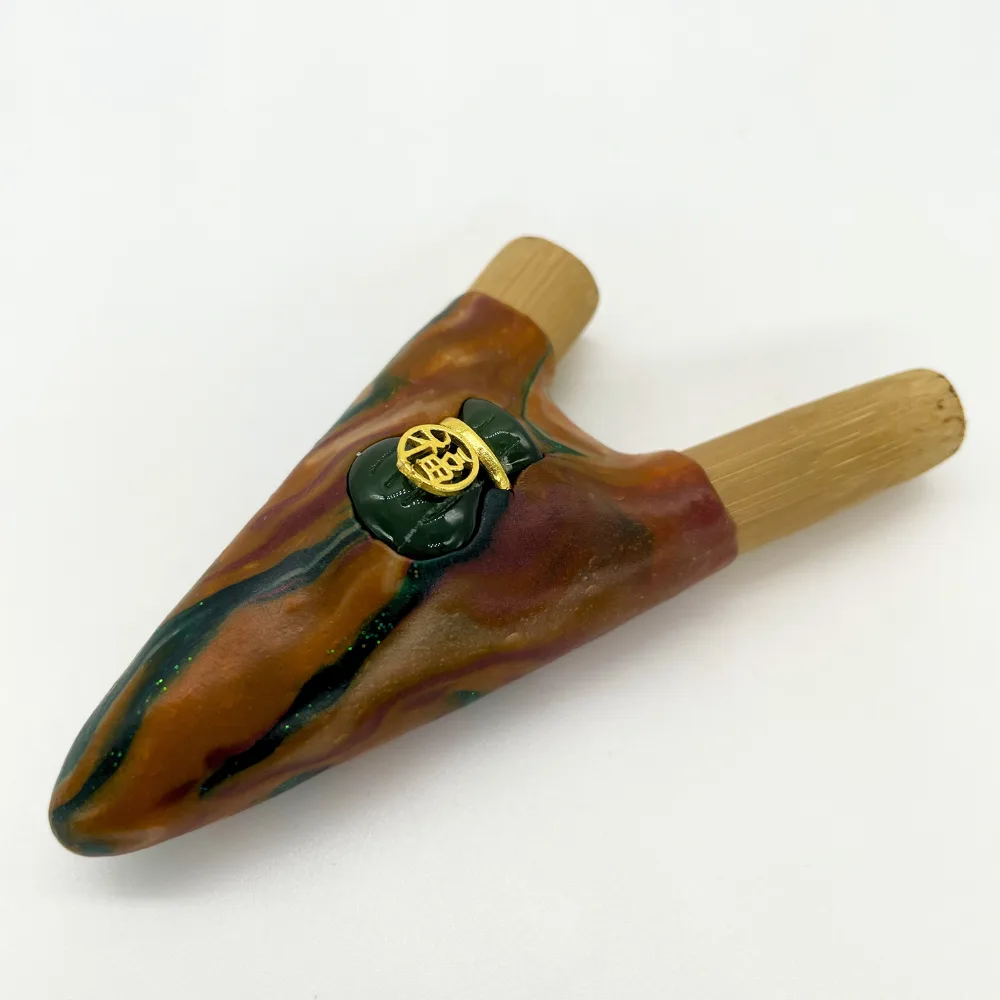 Трубка для Рапэ Курипи "Символика Благополучия"