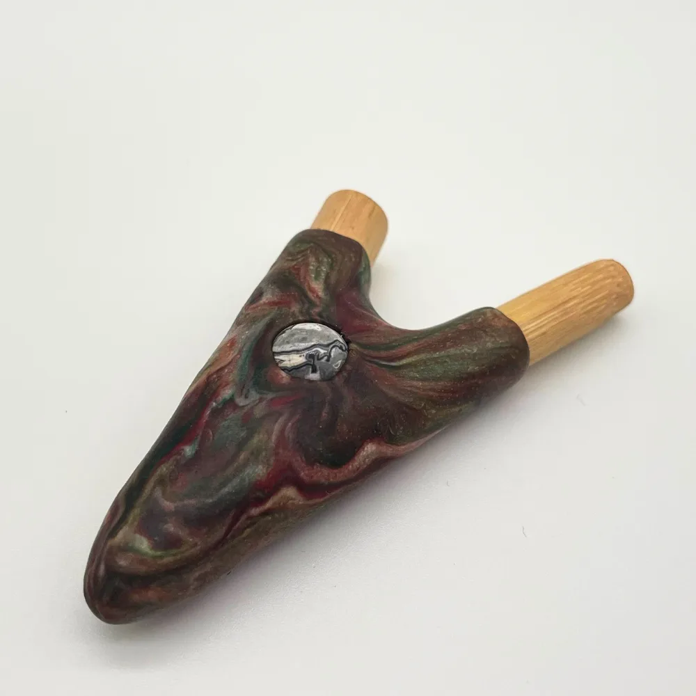 Трубка для Рапе Курипи «Память Лавы»