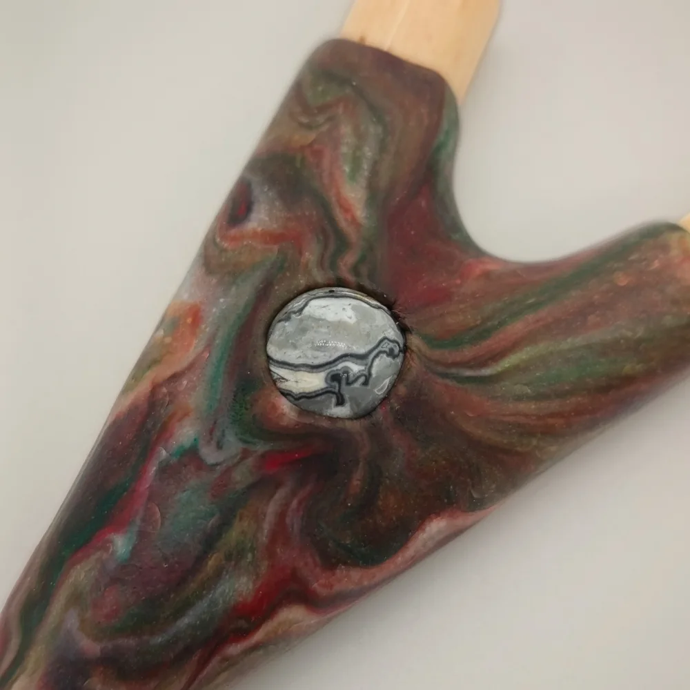  Трубка для Рапе Курипи «Память Лавы» 