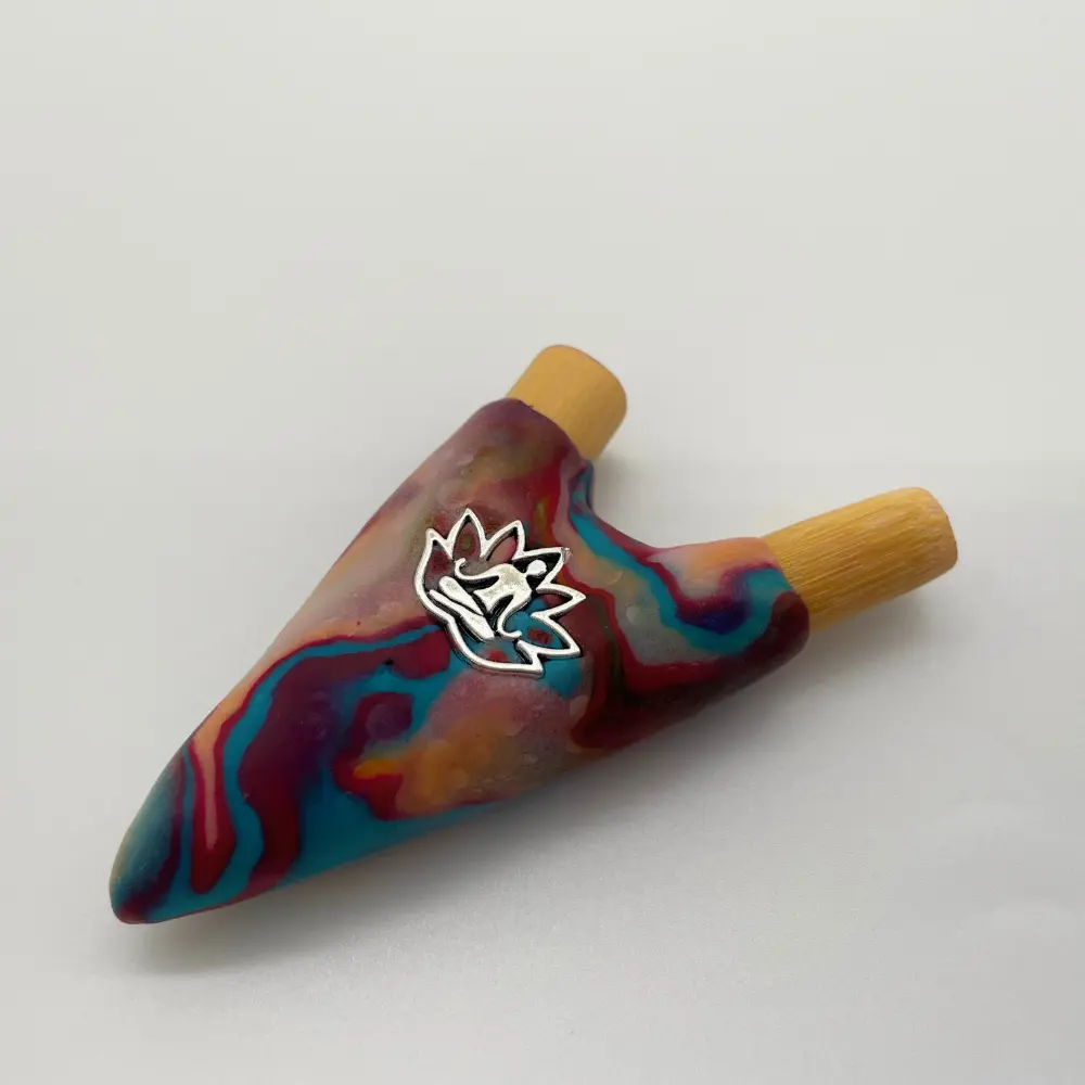  Трубка для Рапэ Курипи «Небесный Лотос» 