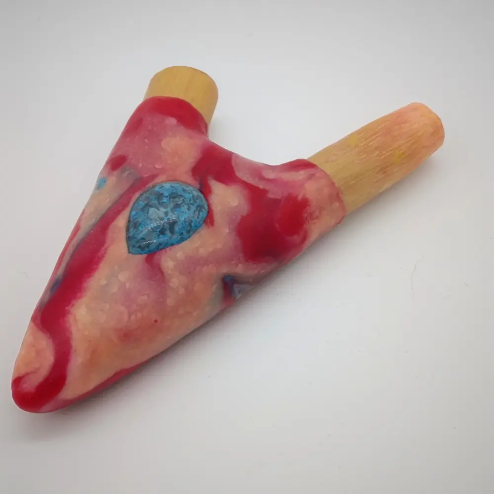 Трубка для Рапе Курипи «Солнечный Амулет»