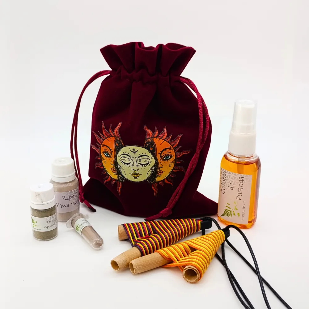 Бархатный мешочек «Солнце и Луна»